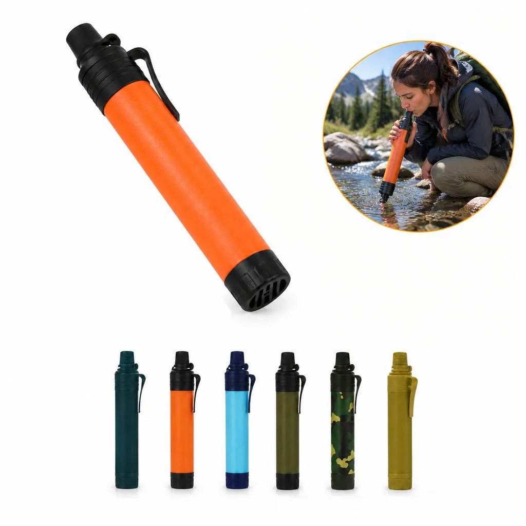 Compact Outdoor Water Purifier for Camping and Emergency Use 2