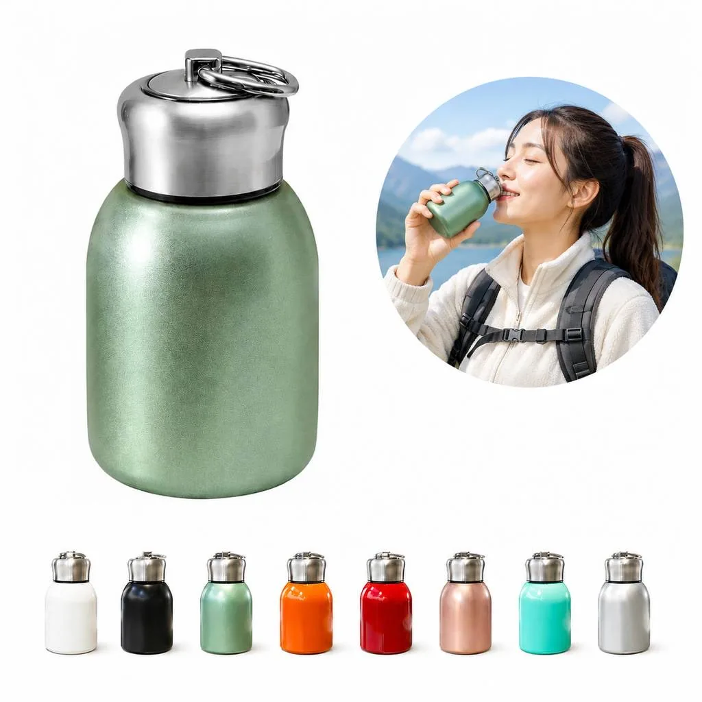 Compact Rust-Resistant Stainless Steel Drinking Cup 2