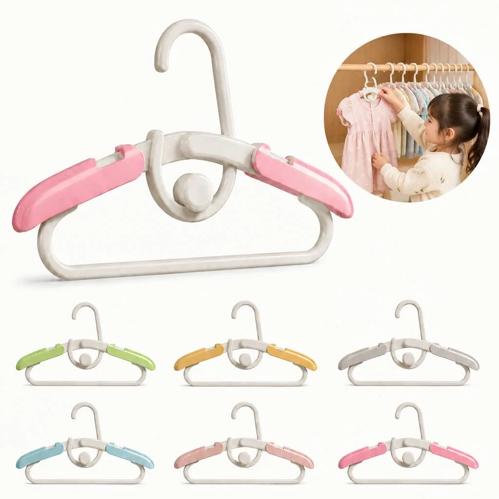Adjustable Non-Slip Hangers for Kids Clothes 2