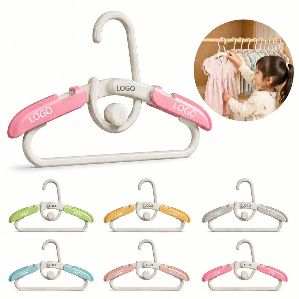 Adjustable Non-Slip Hangers for Kids Clothes