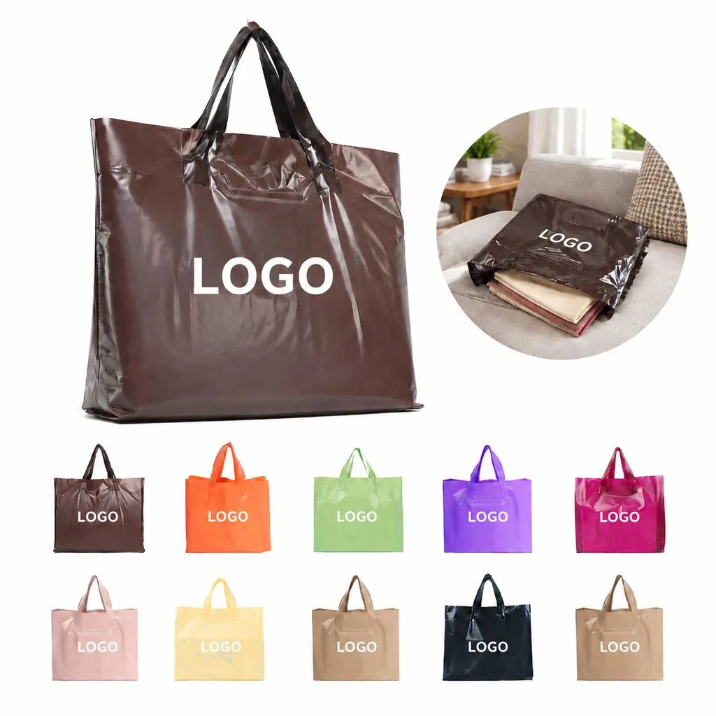 Reusable Foldable Grocery Tote Bag Set of 3