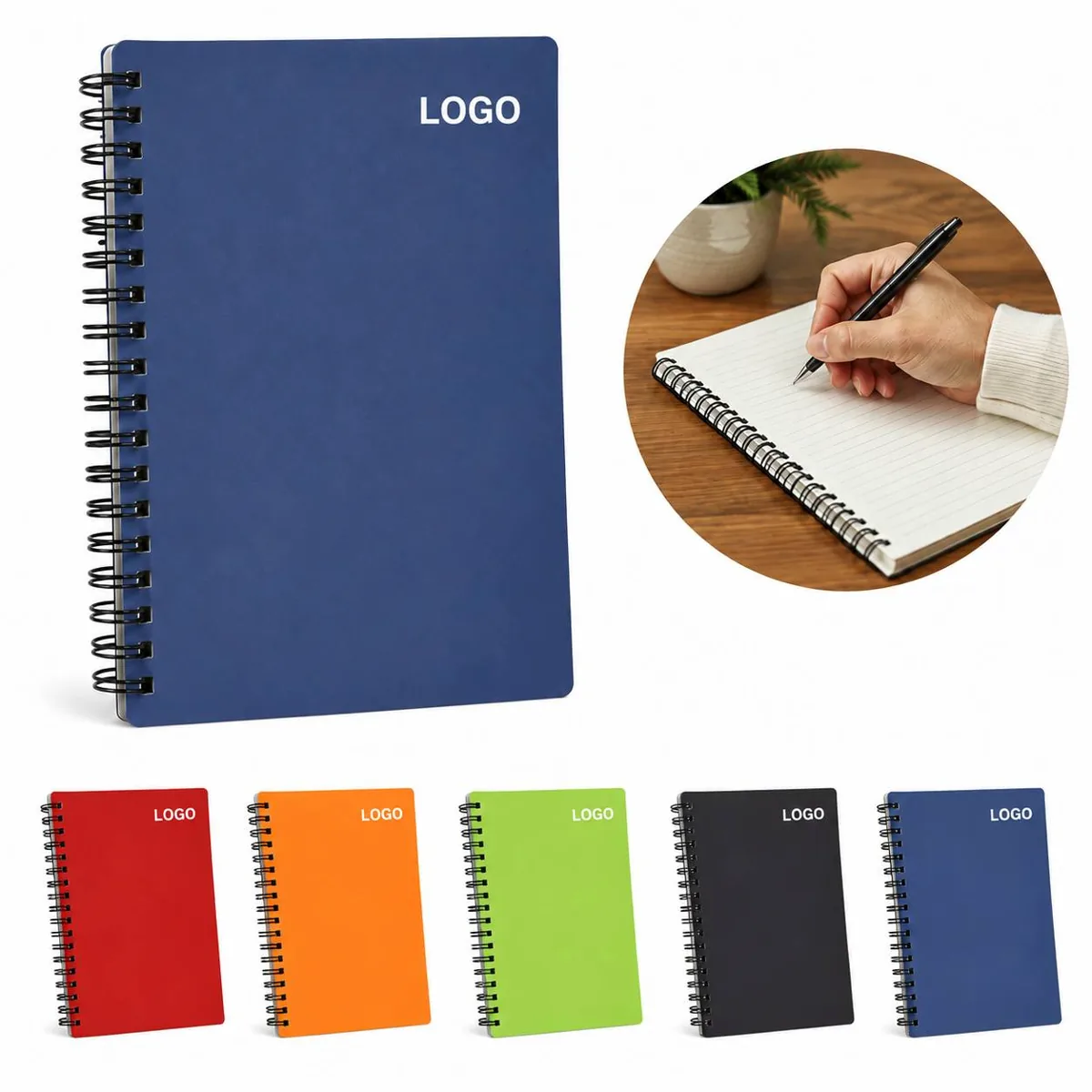 Water-Resistant Spiral Bound Notebook for Note-Taking