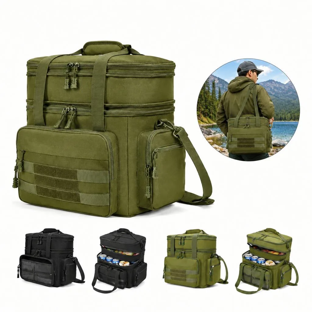 Thermal Double Layer Insulated Lunch Bag for Camping 2