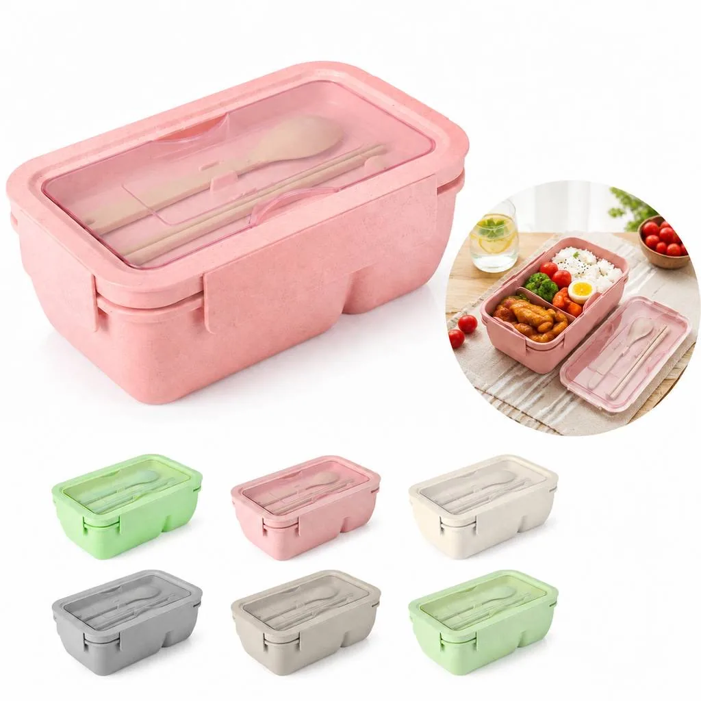 Portable Microwave Heating Lunch Box for Quick Meal Warming 2