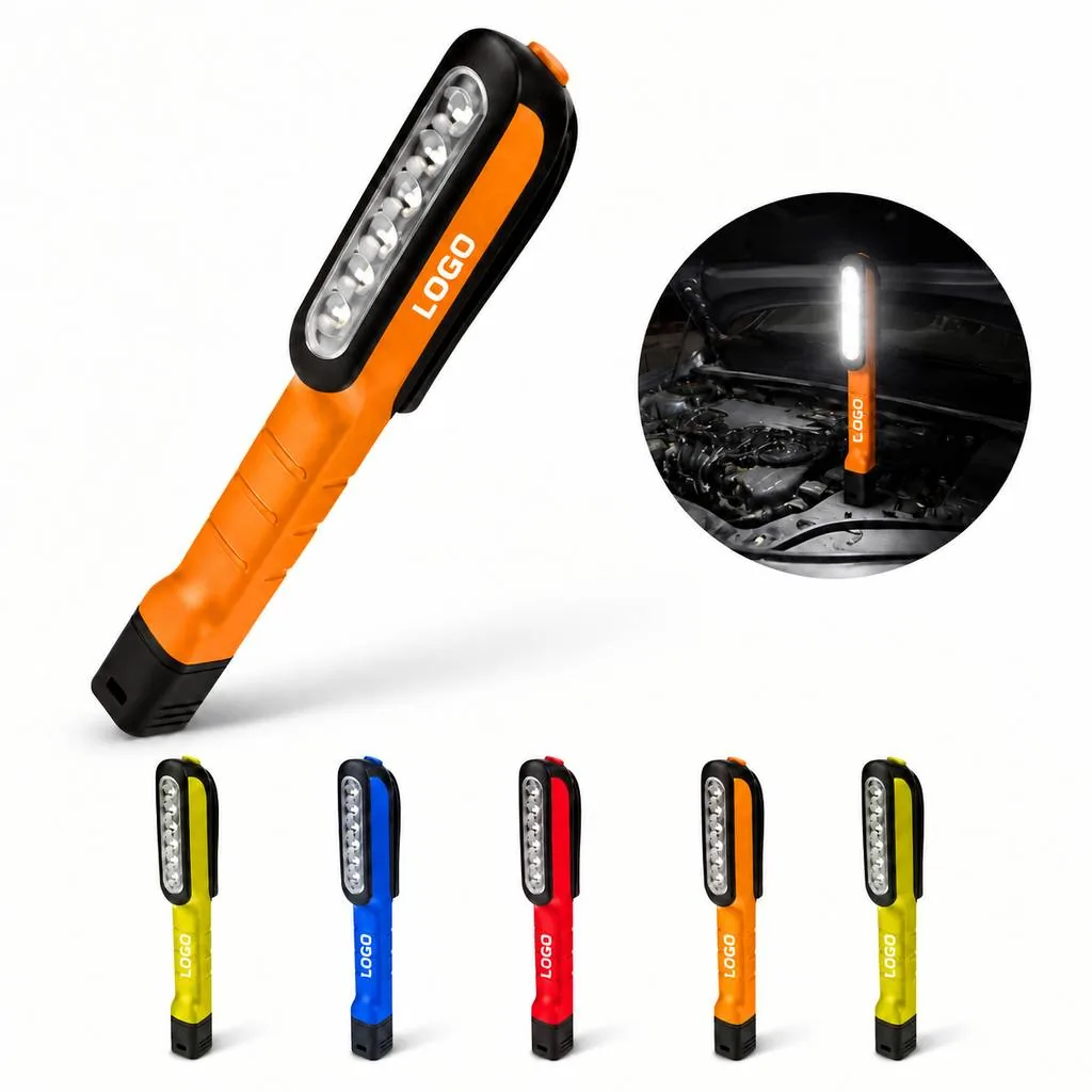 Portable 6-LED Pen Light Work Lamp for Precision Tasks