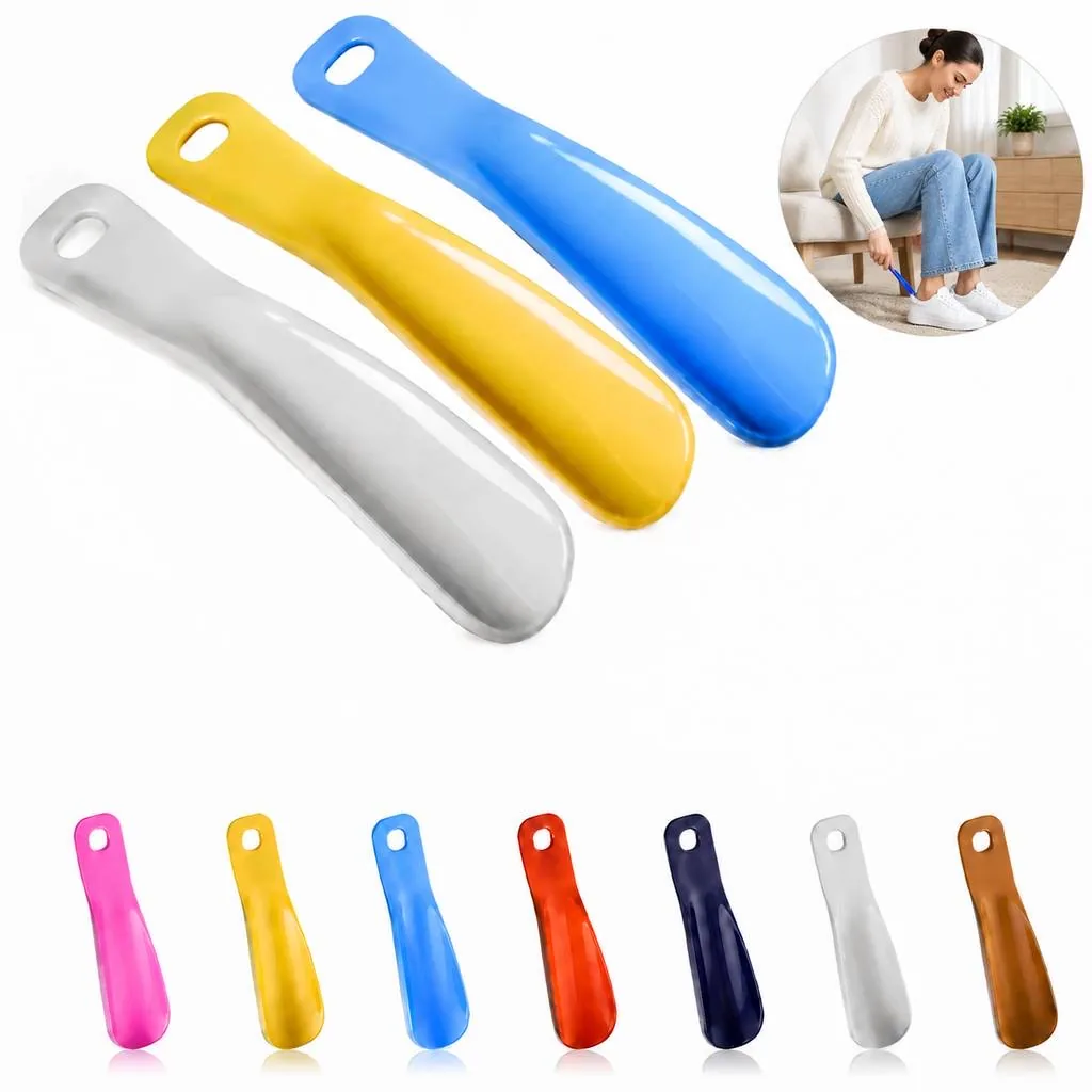 Lightweight Plastic Shoehorn for Easy Shoe Wear 2