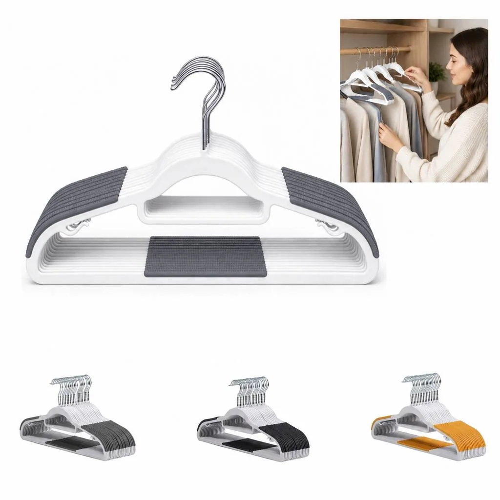 Non-Slip Space-Saving Clothes Hanger for Closet Organization 2