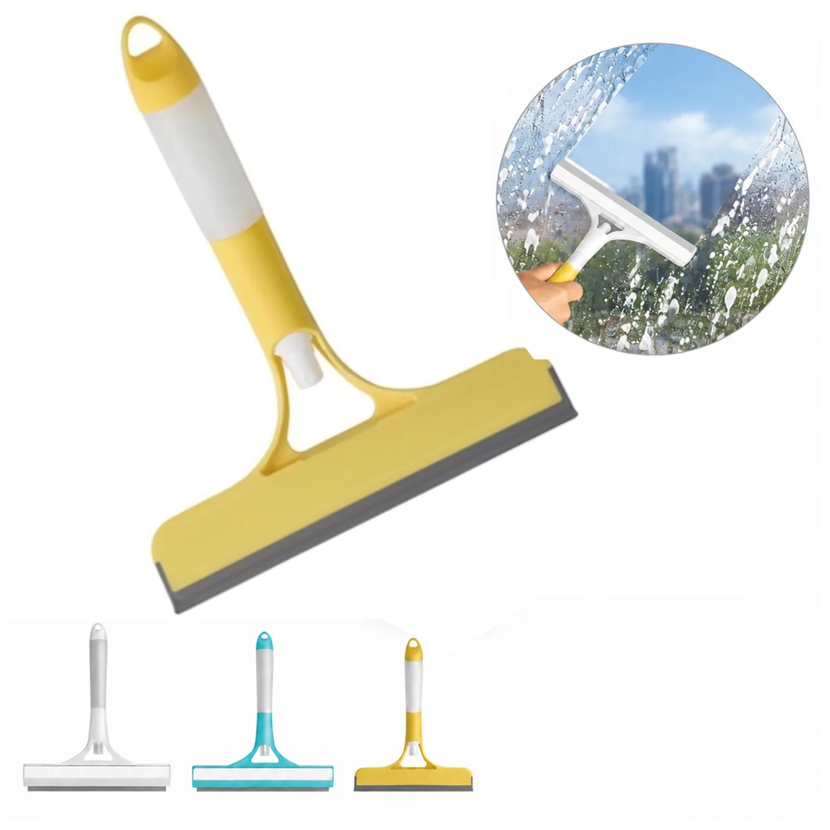 Glass Mirror Scraper with Stainless Steel Blade 2