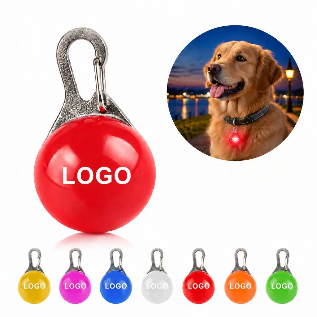 LED Safety Pendant for Pets with Bright Glow
