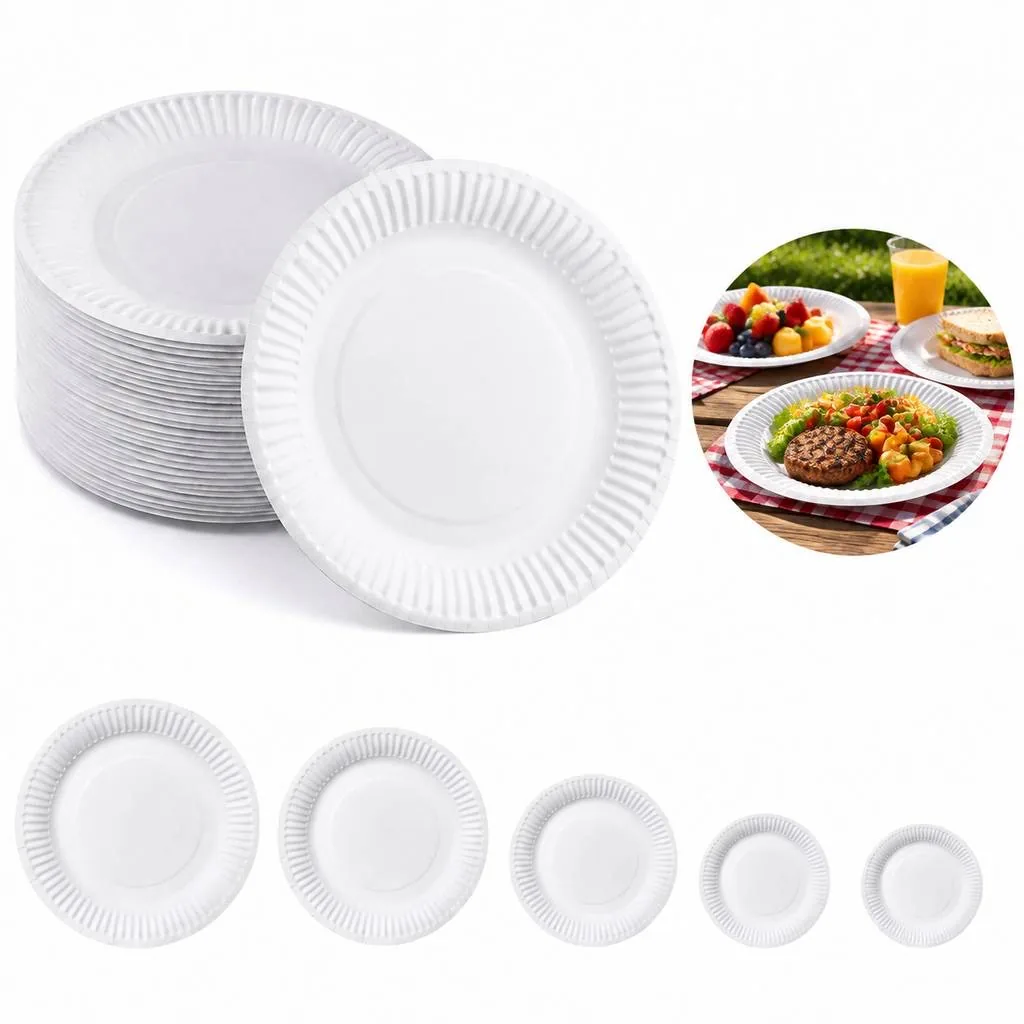 Eco-Friendly Disposable Plates Made from Plant-Based 2