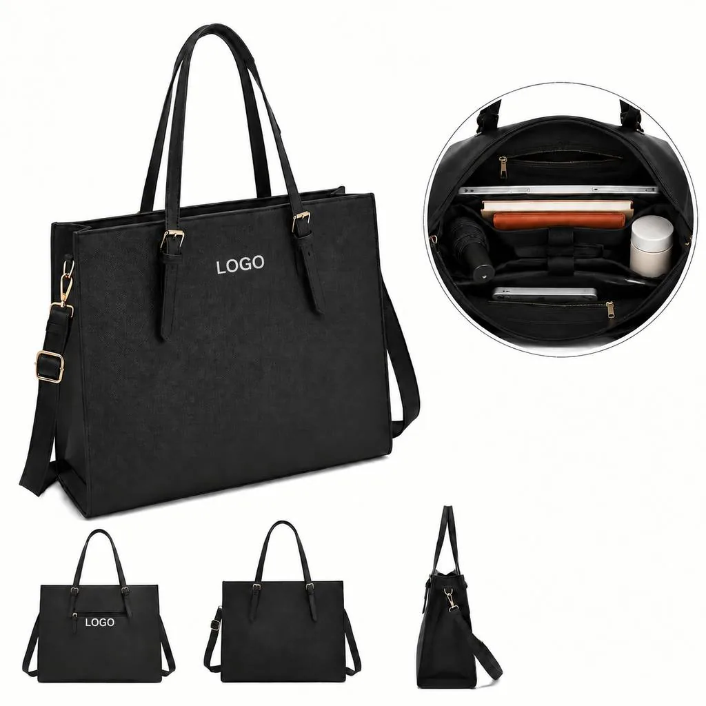 Women's Work Laptop Tote Bag with Padded Compartment