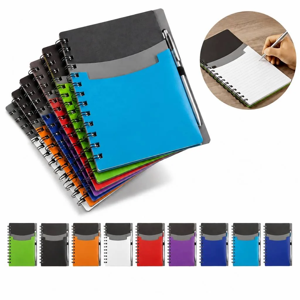 Kids Writing Set with Spiral Notebook and Stylus Pen 2