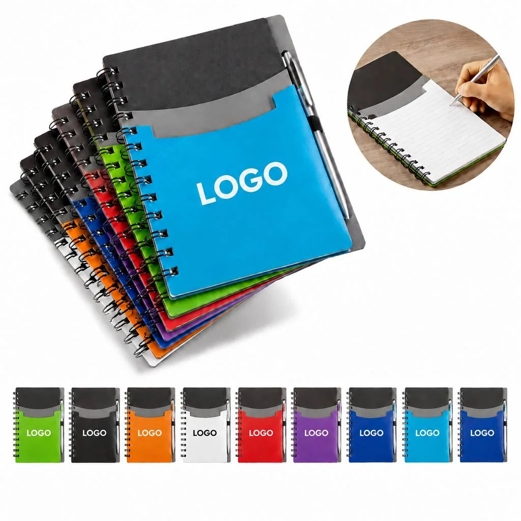 Kids Writing Set with Spiral Notebook and Stylus Pen