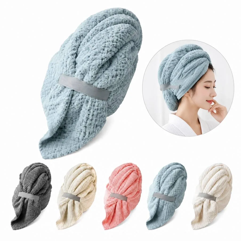 Quick-Dry Coral Fleece Bath Towel for Adults 2