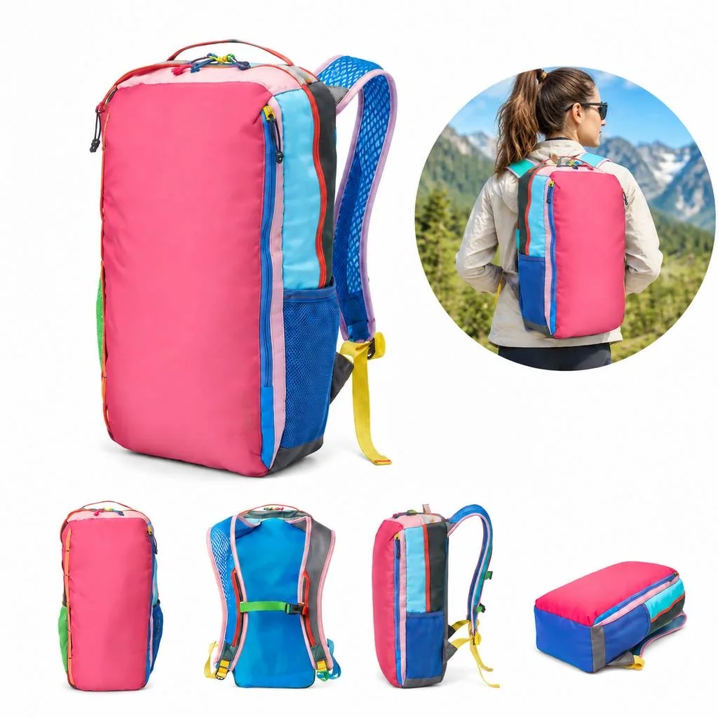 Multi-Color Backpack with Padded Straps for Daily Use 2