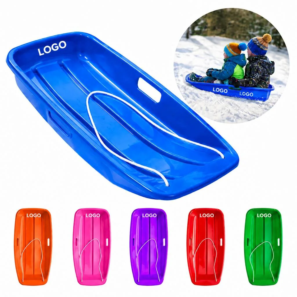 Multi-Purpose Polyethylene Utility Sled with Grip Handle