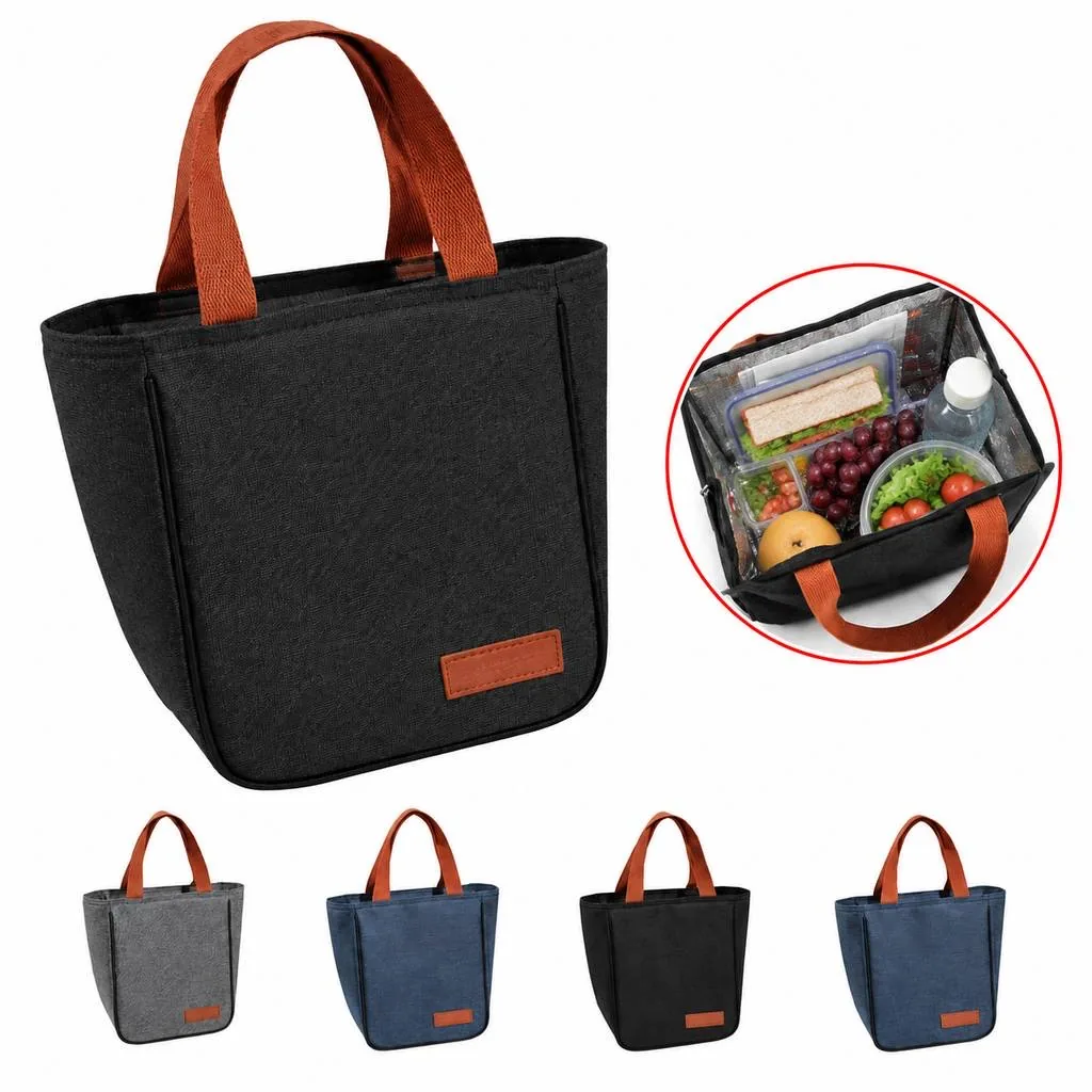 Insulated Oxford Lunch Tote for Commuting 2