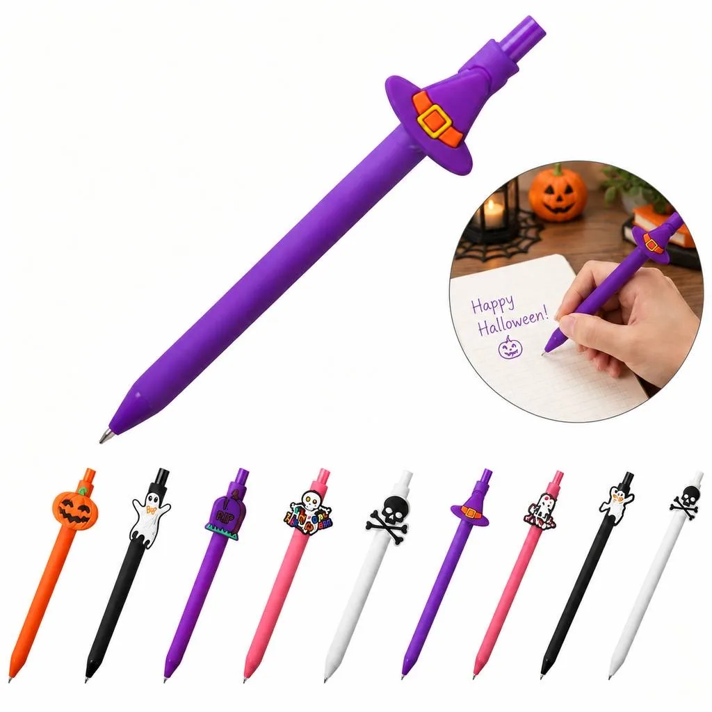 Halloween Theme Multi Color Ballpoint Pen for Writing 2