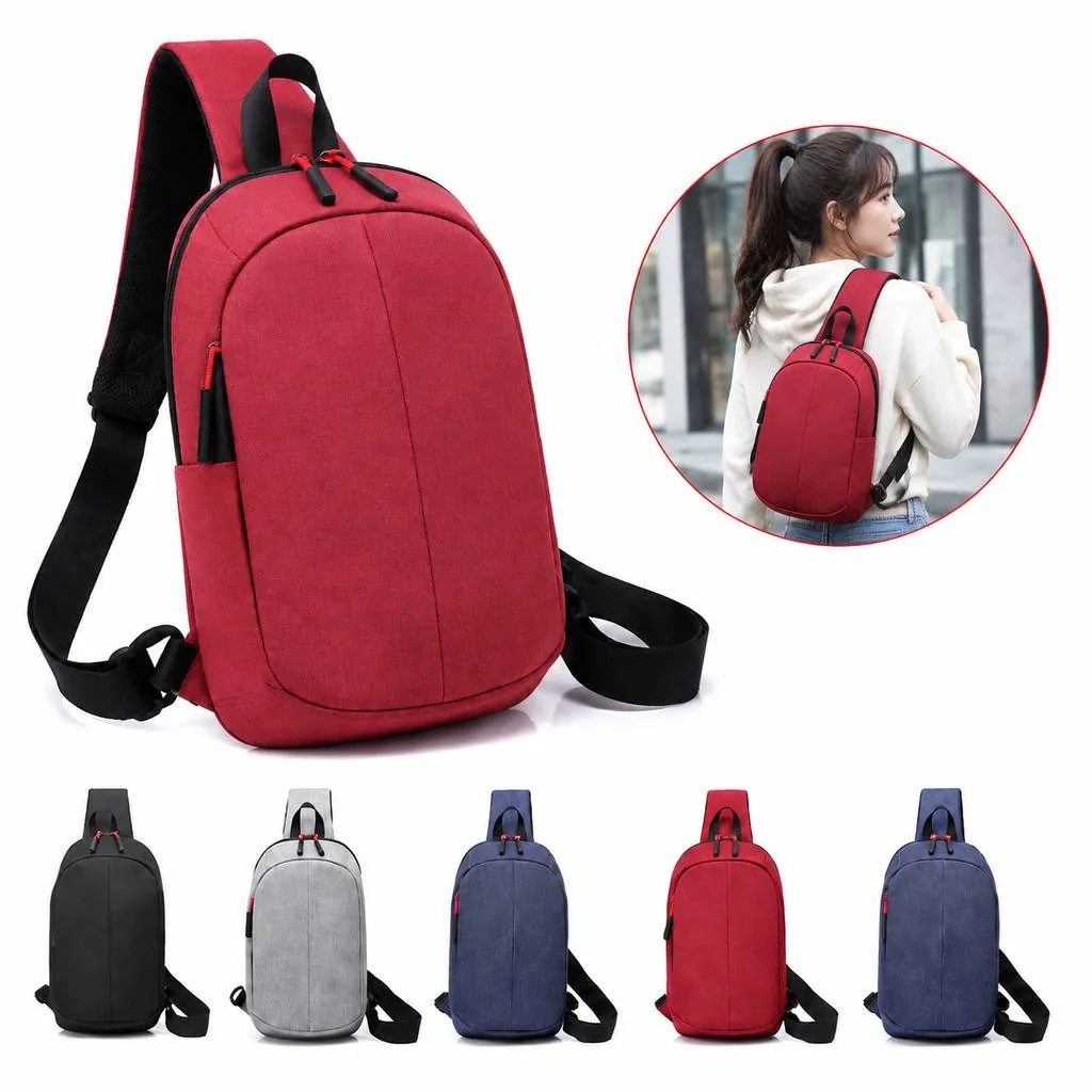 Water-Resistant Oxford Crossbody Shoulder Bag for Travel 2