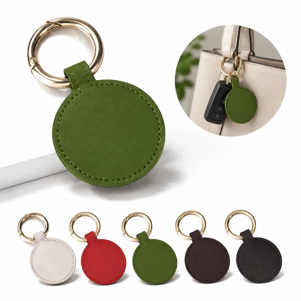 Magnetic Cap Holder Clip in PU Leather for Bags 2