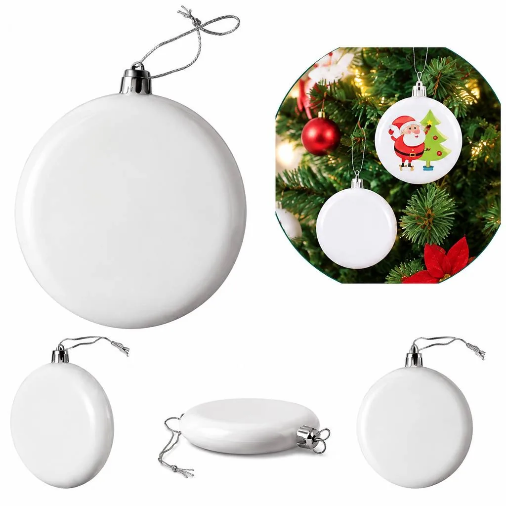 Round Shatterproof Christmas Ornaments for Holiday Decor 2