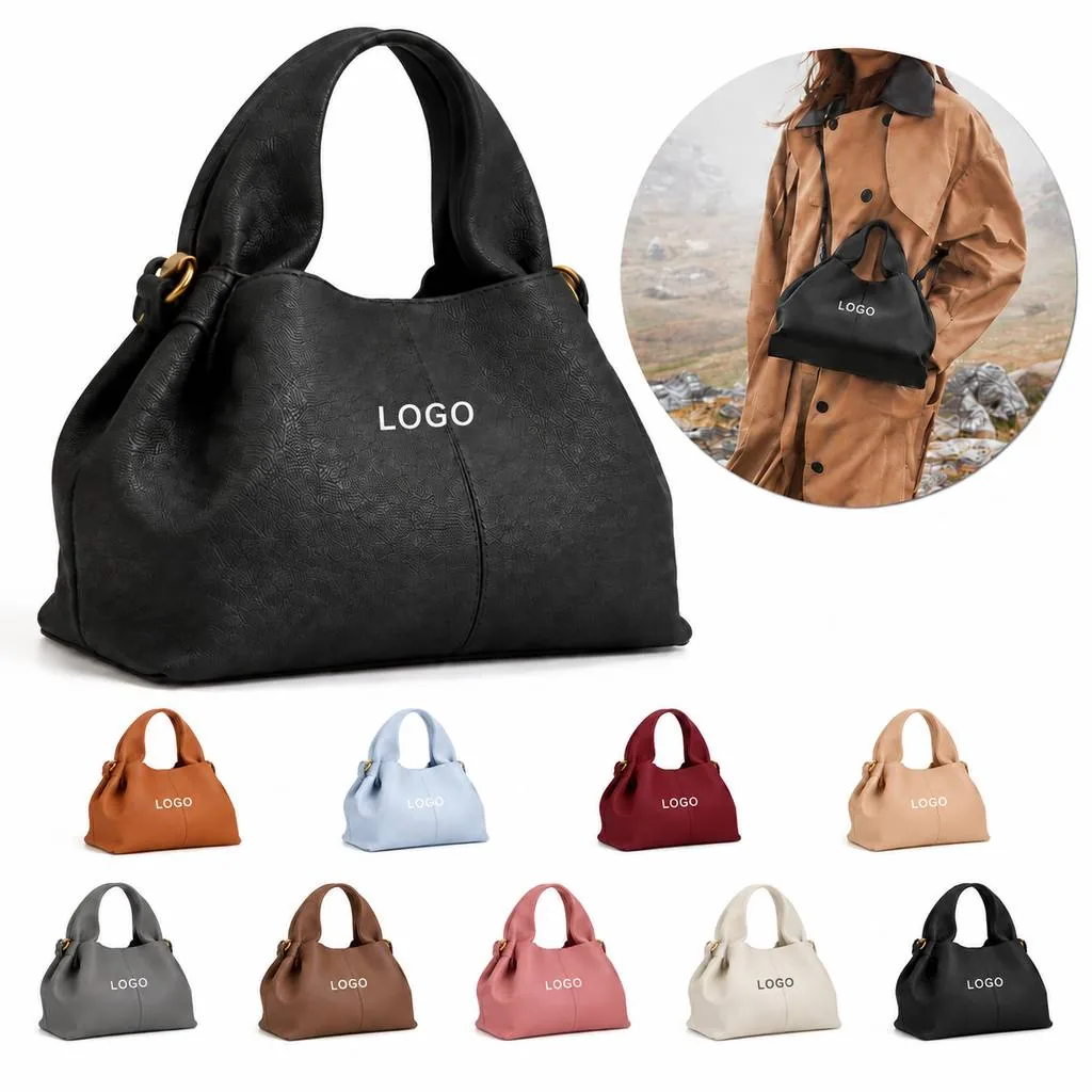 Cloud Design Smooth Leather Crossbody Shoulder Bag