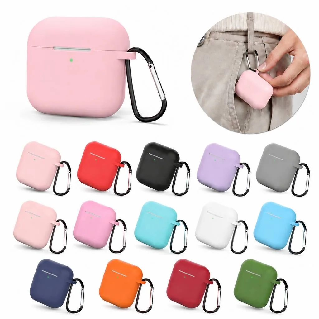 Protective Wireless Earbud Case, Shockproof Portable Design 2