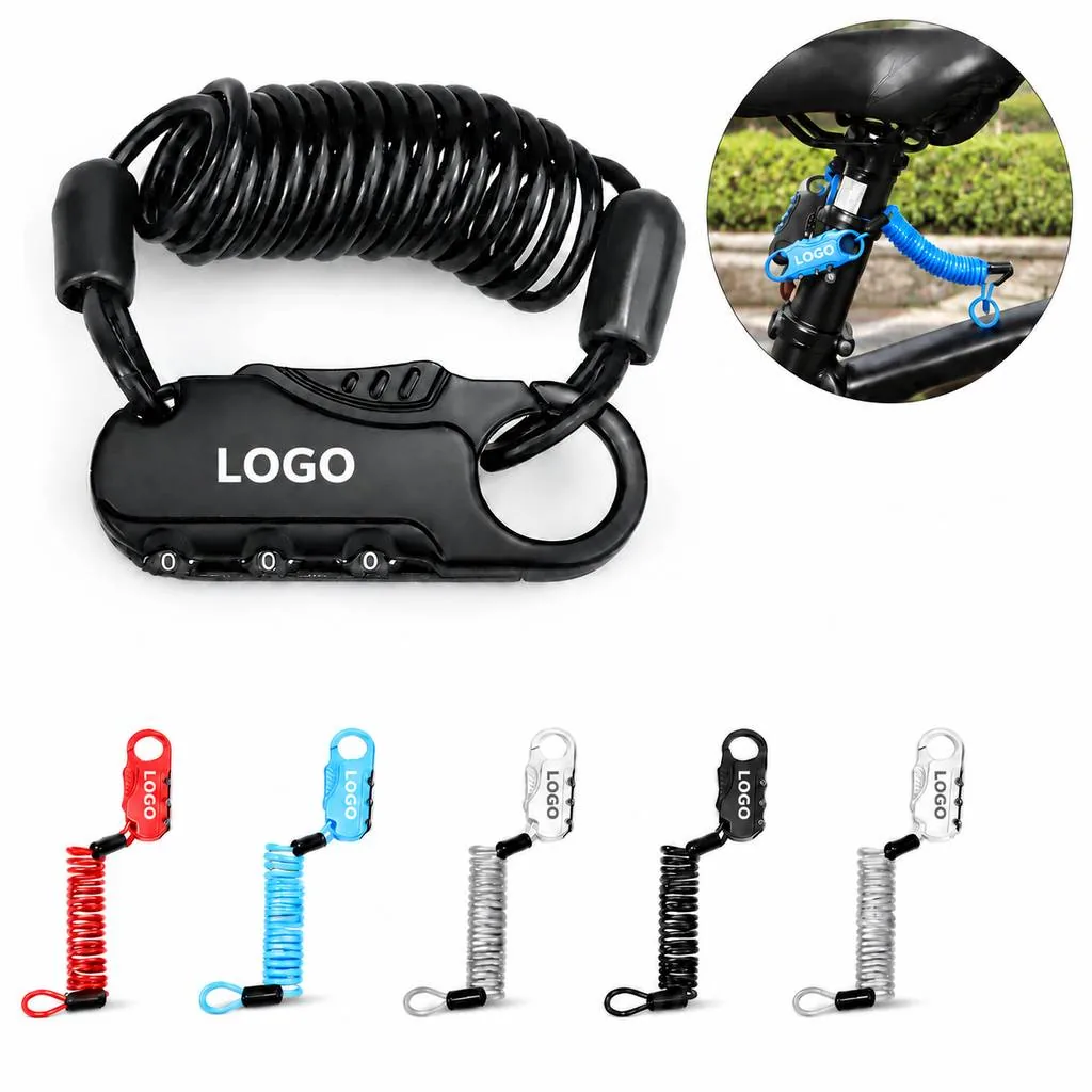 Anti-Theft Steel Core Security Cable for Motorcycle and