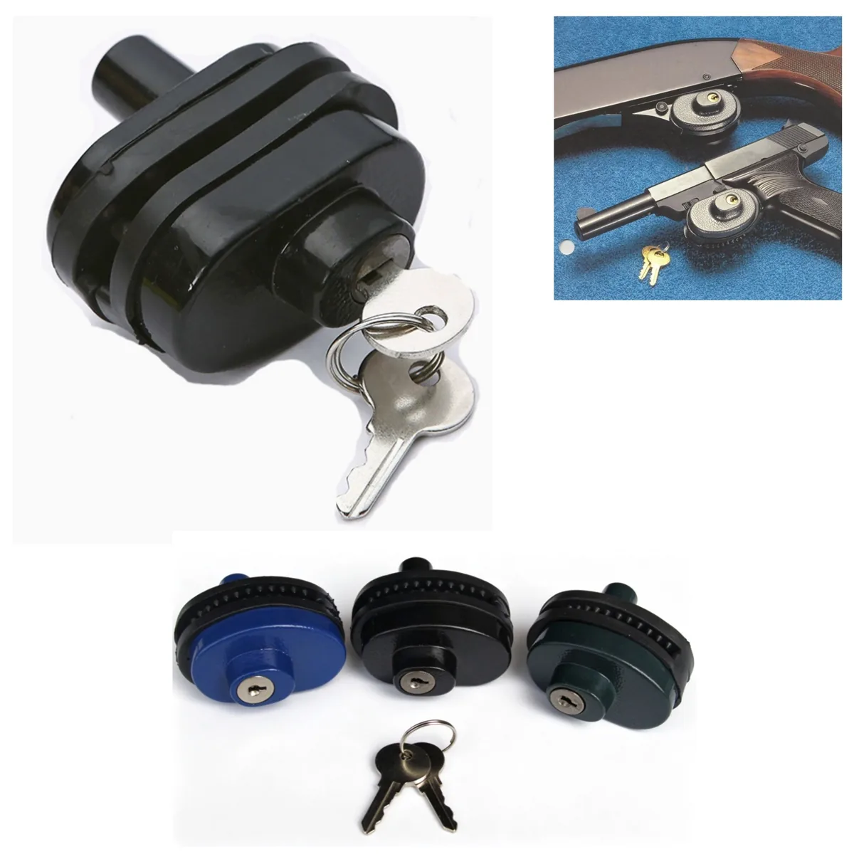 Firearm Trigger Lock with Keyed Security System 2