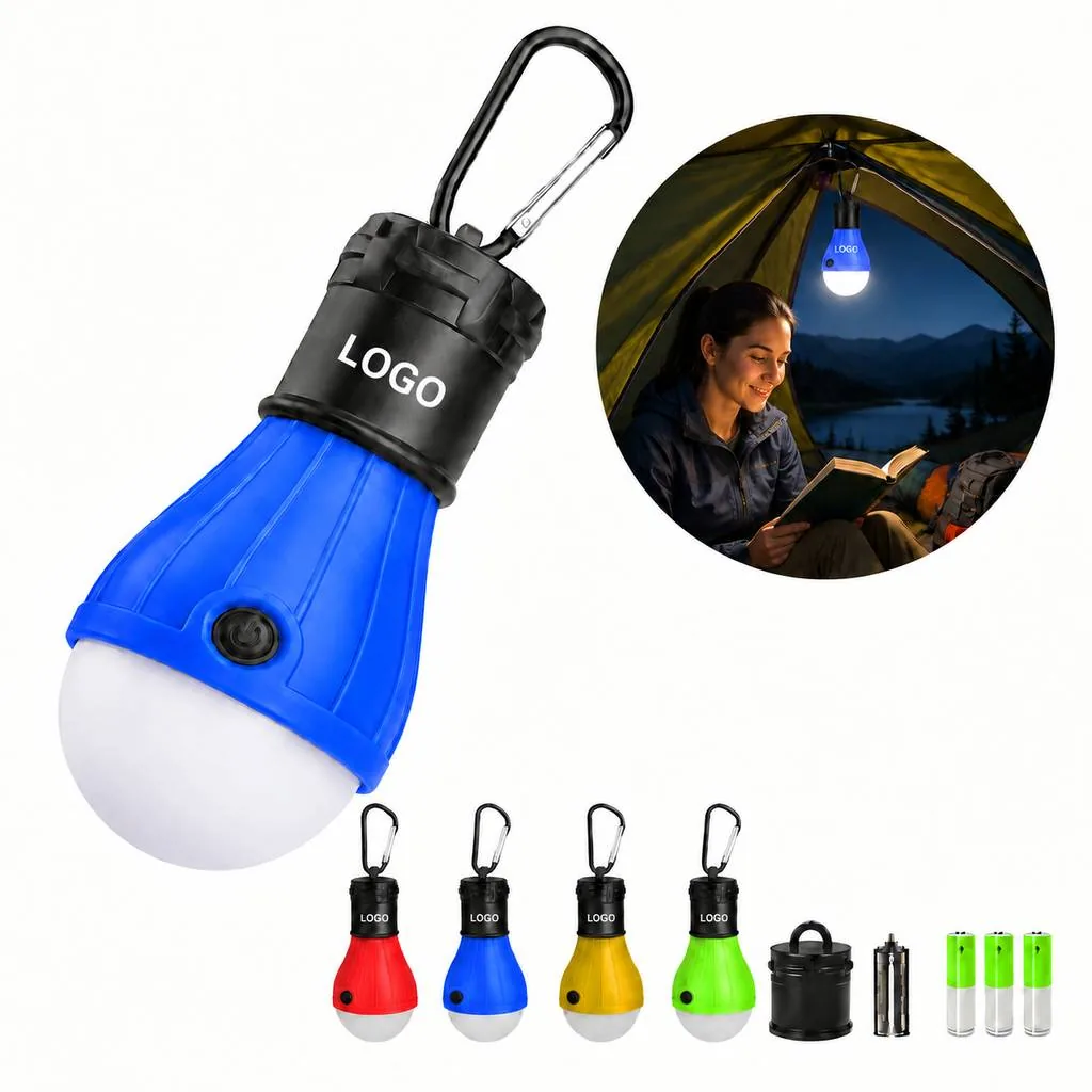 Rechargeable LED Camping Bulb with Hook and Magnet