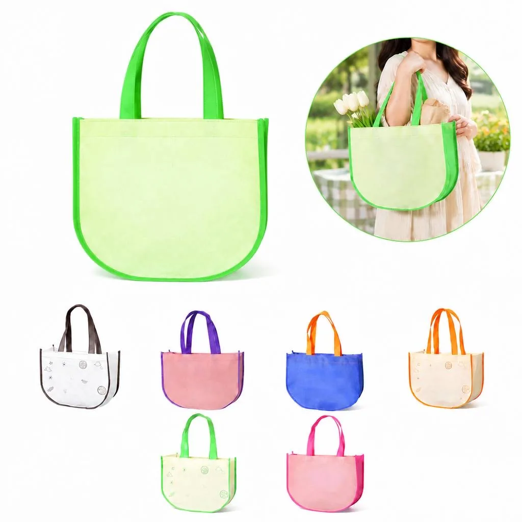 Eco-Friendly Crescent Moon Tote Bag for Daily Use 2