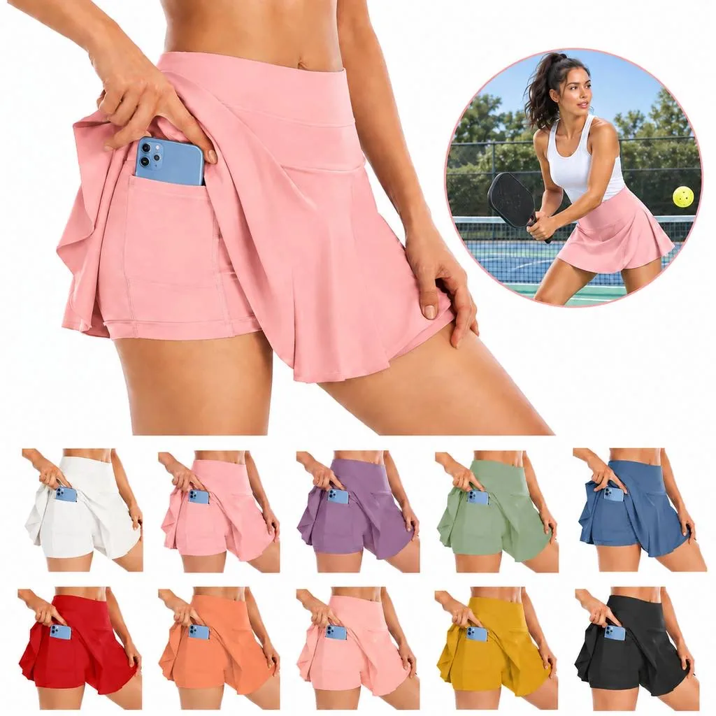 Women's Court Skirt with Integrated Shorts and Pocket 2