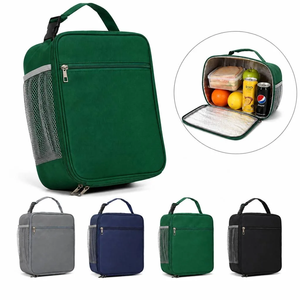 Thermal Insulated Lunch Bag for Work School Travel 2