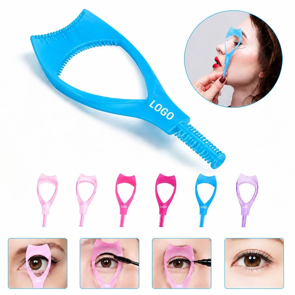Dual-Ended Lash Guard Comb for Clean Mascara Application