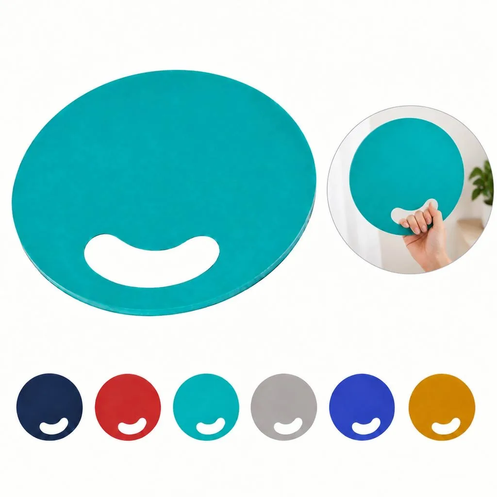 Round Plastic Hand Fan for Custom Promotional Use 2