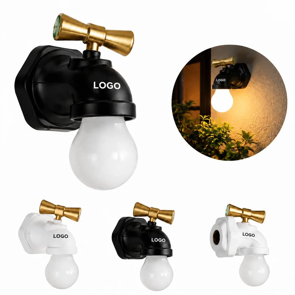 LED Faucet Light Water-Powered for Kitchen Bathroom