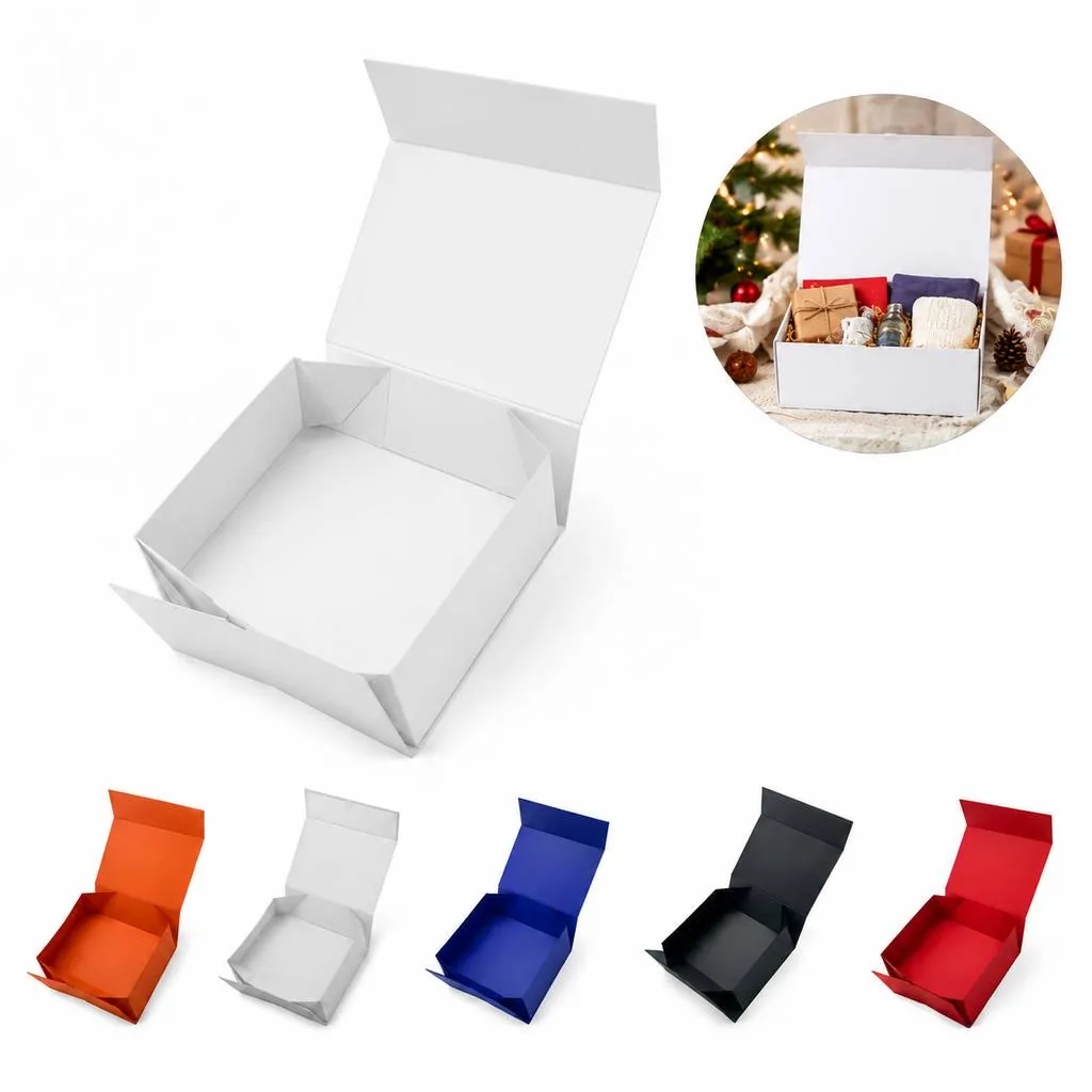 Collapsible Magnetic Gift Box with Secure Closure 2