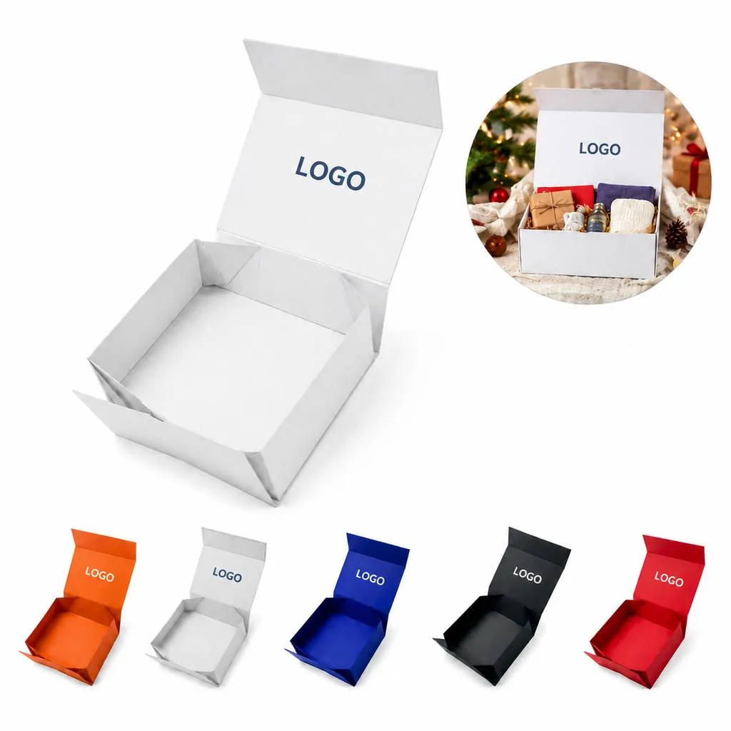 Collapsible Magnetic Gift Box with Secure Closure