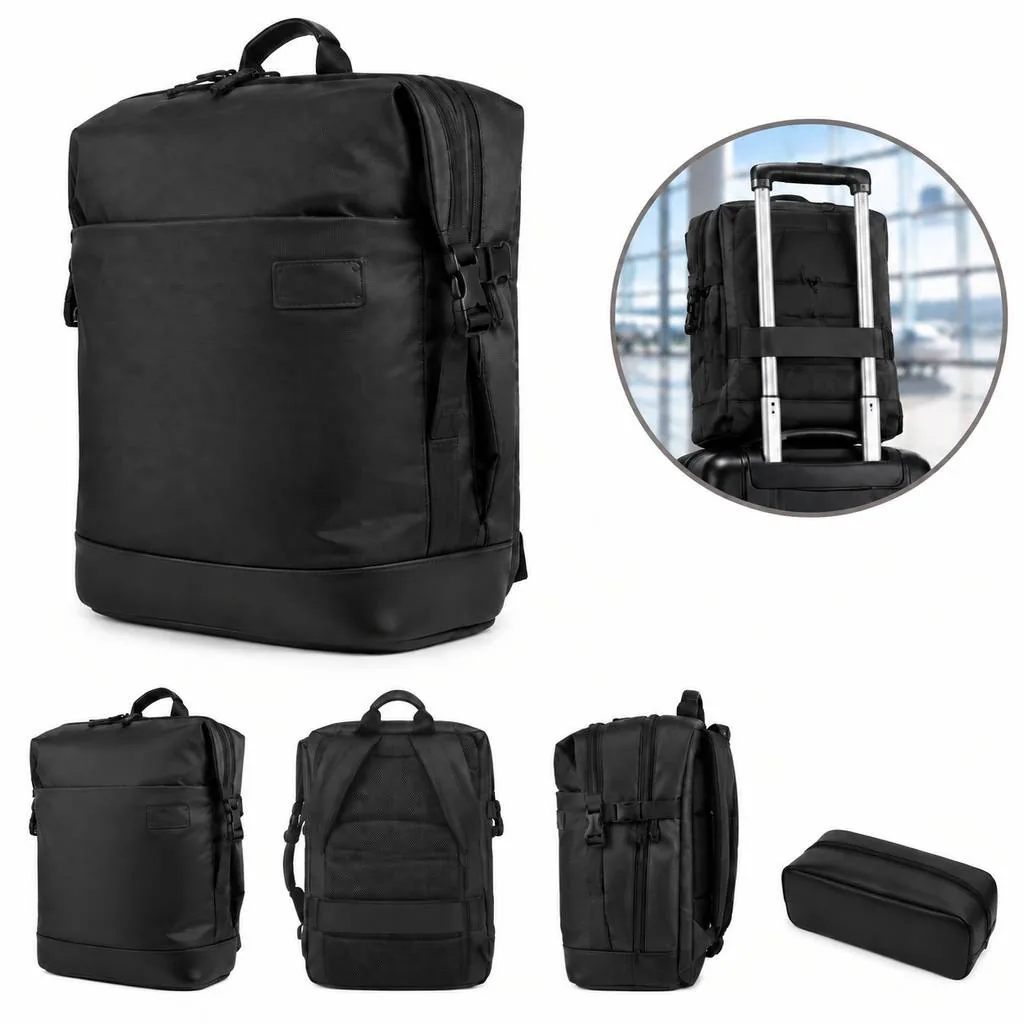 Eco-Friendly Executive Laptop Backpack for Business Travel 2