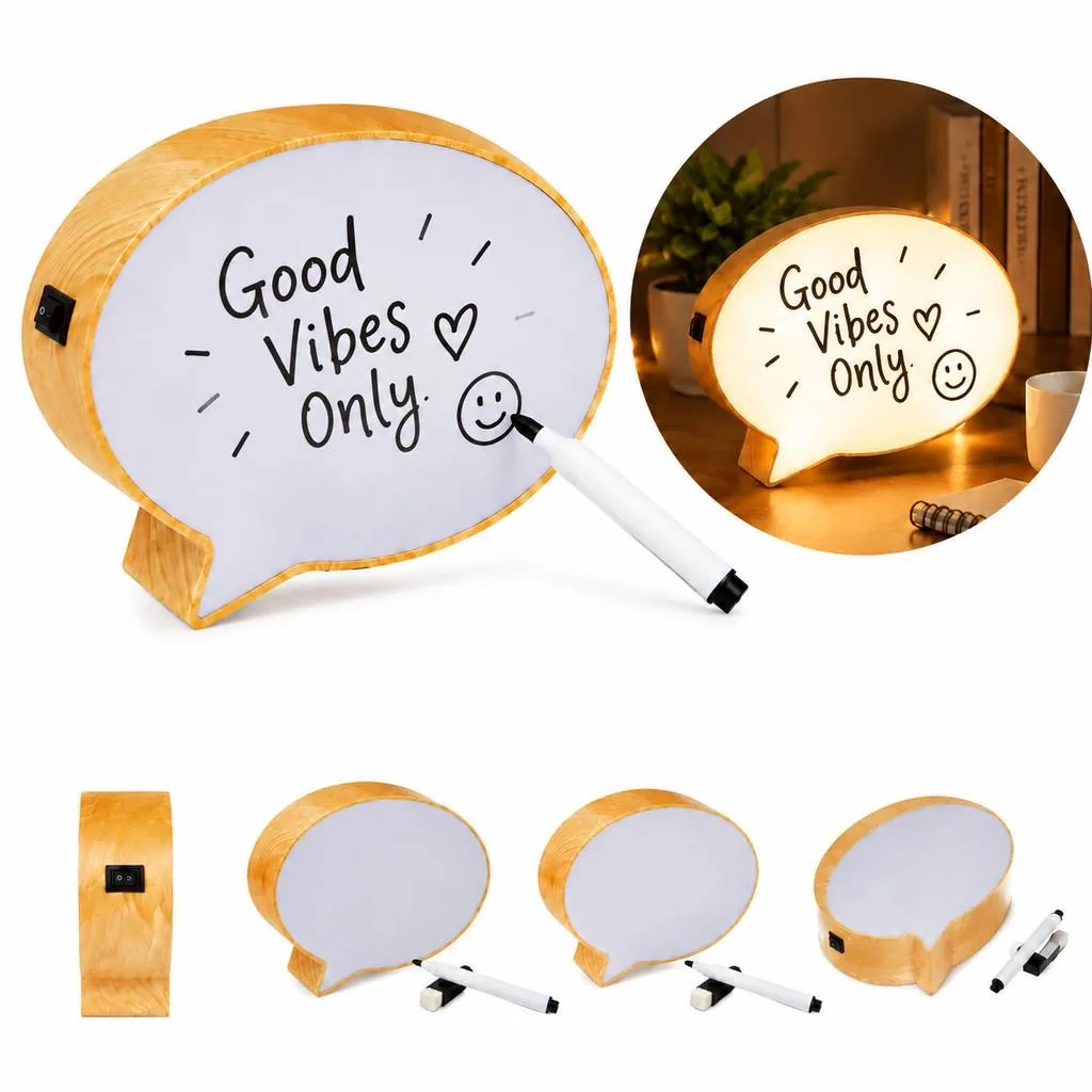 LED Backlit Wipe-Clean Mini Display Board 2