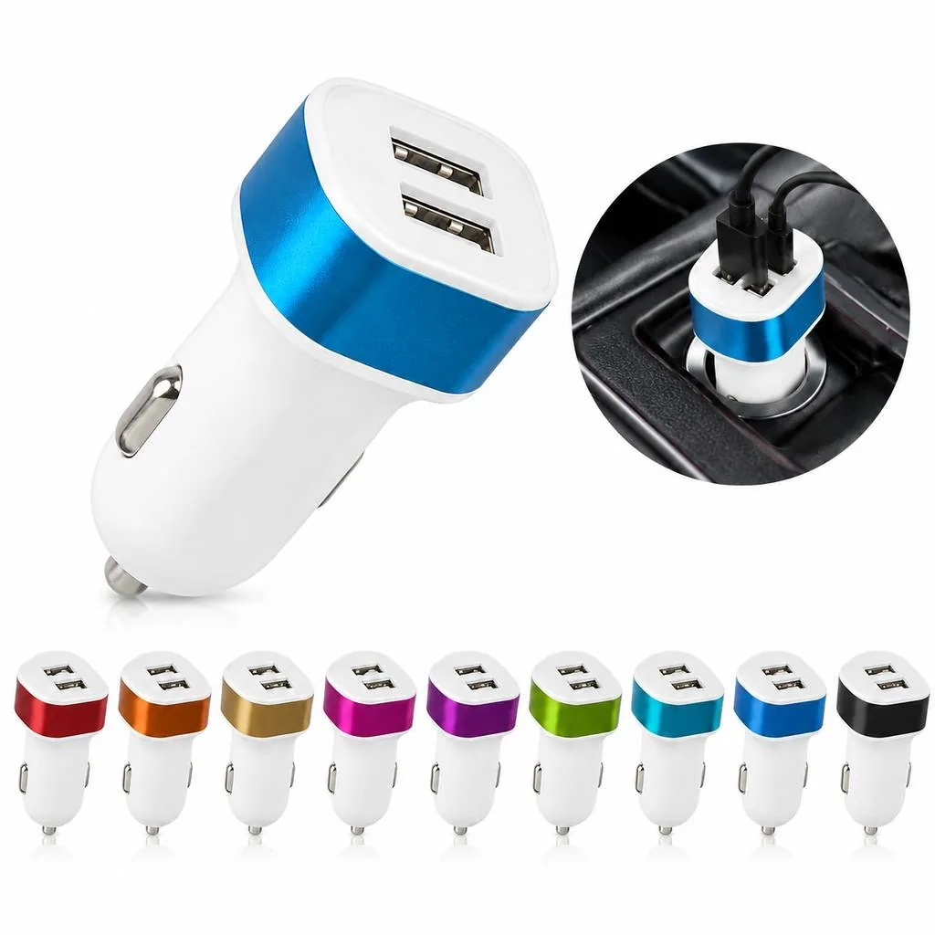 Dual USB Car Charger for Fast Charging Two Devices 2