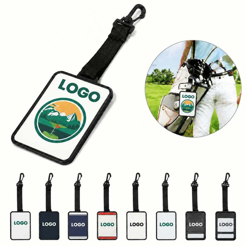 Personalized ABS Golf Bag ID Tag Weather Resistant