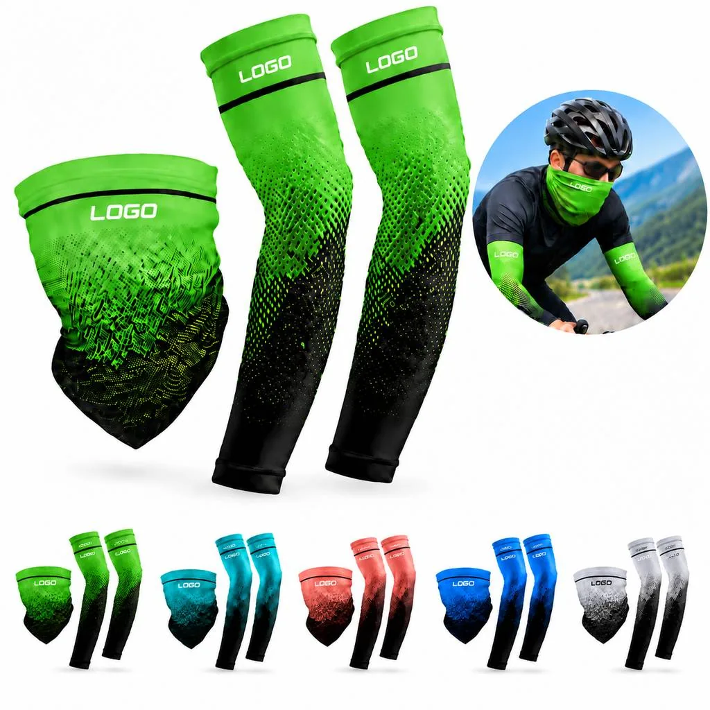 Cooling Breathable Arm Sleeves for Men Summer Sun Protection