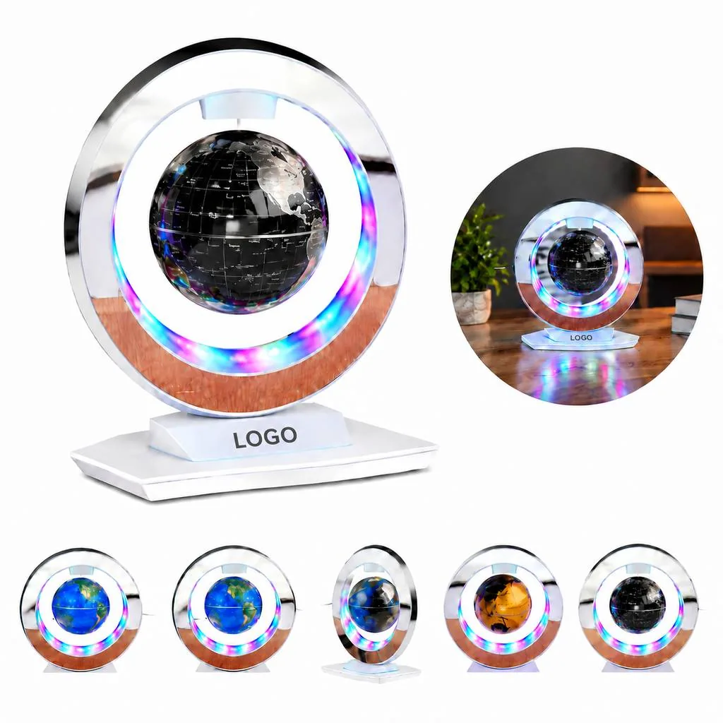 Magnetic Levitating Rotating Globe Desktop Ornament