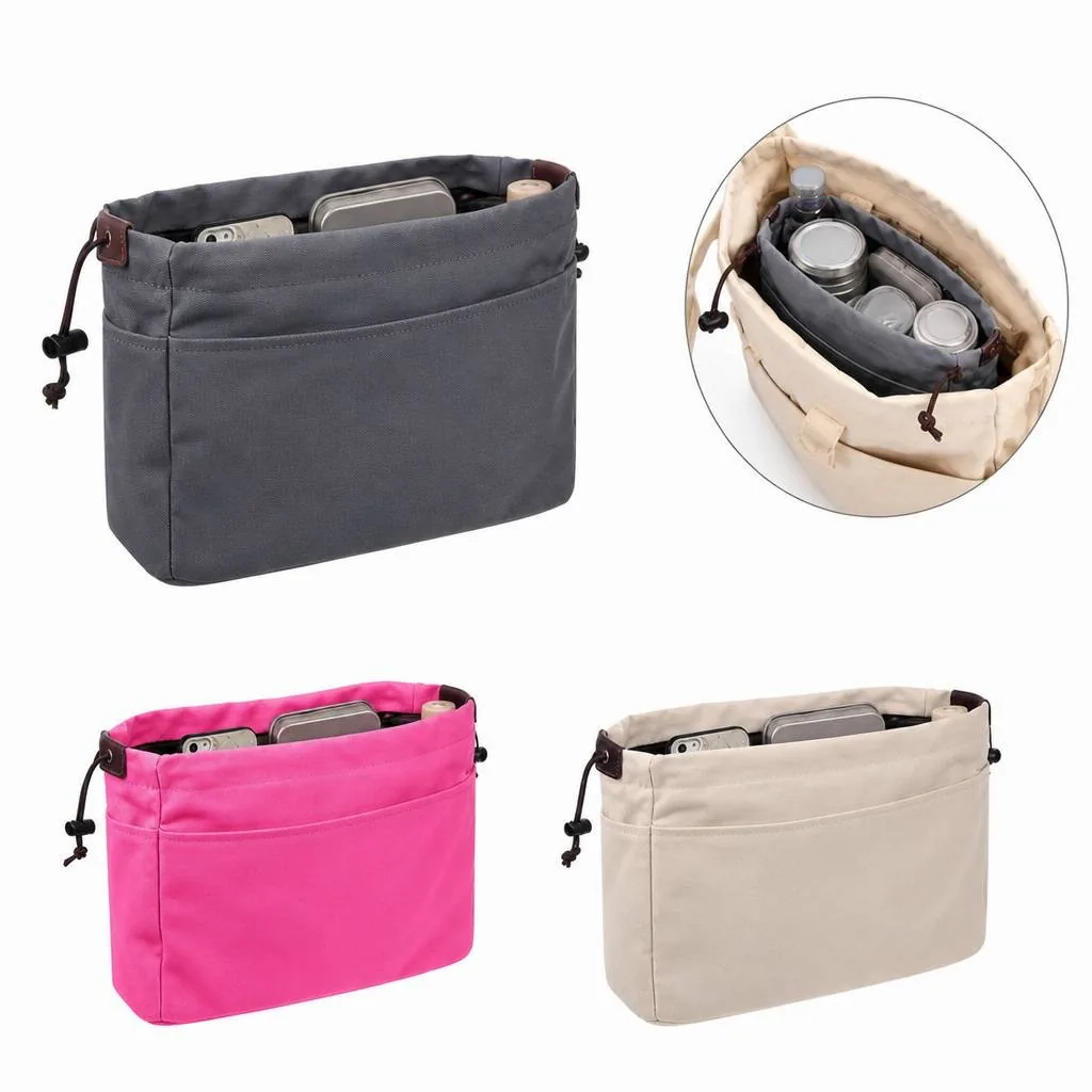 Canvas Drawstring Closure Tote for Daily Use 2