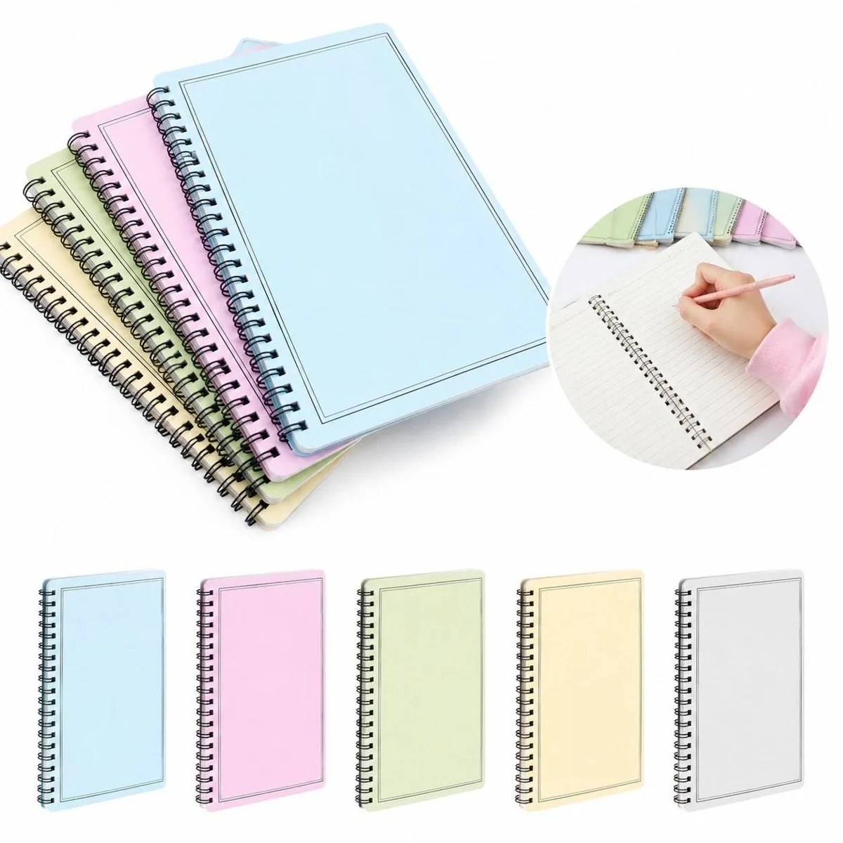 Bright Candy-Colored Spiral Notebooks with Durable Binding 2