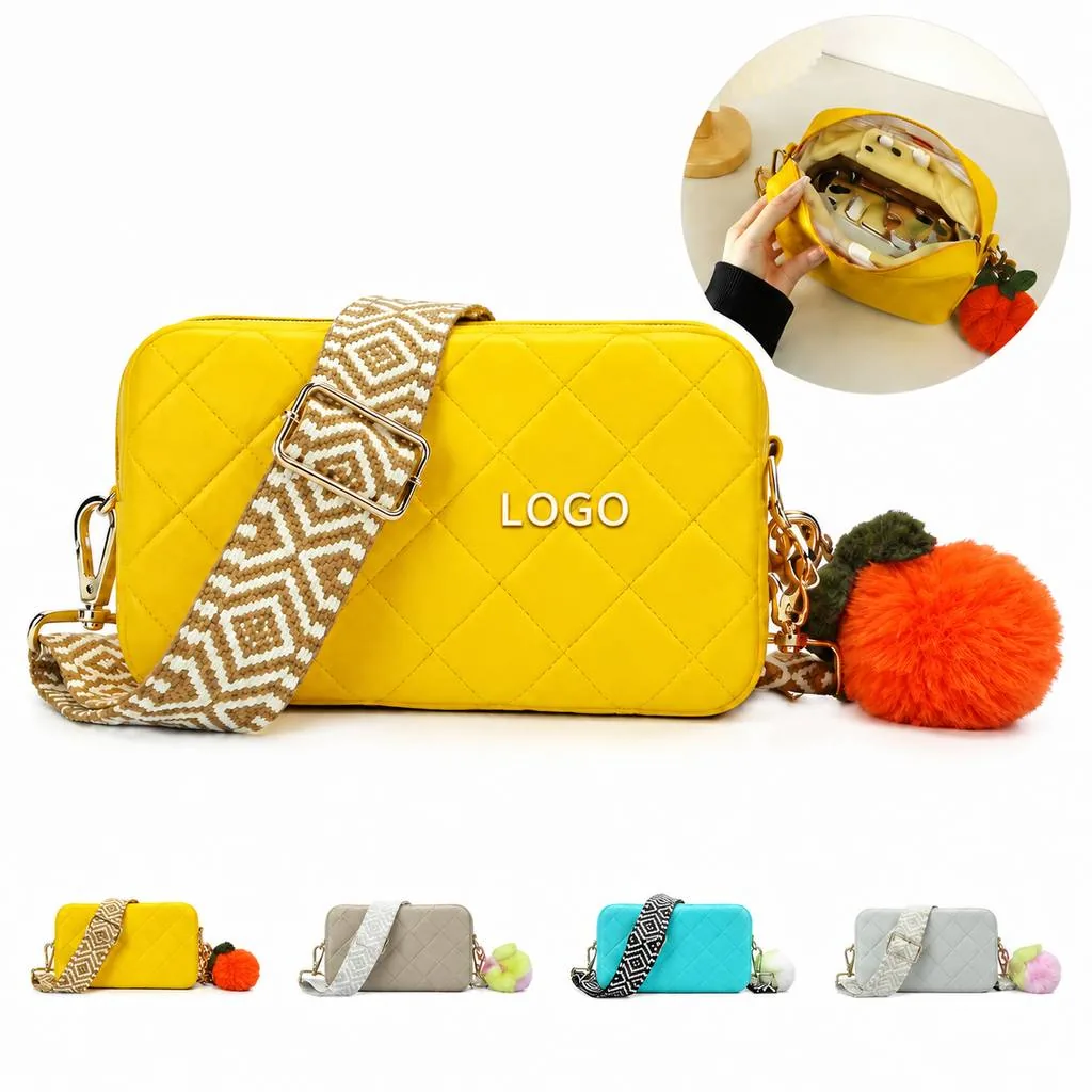 Lightweight Water-Resistant Silicone Crossbody Bag