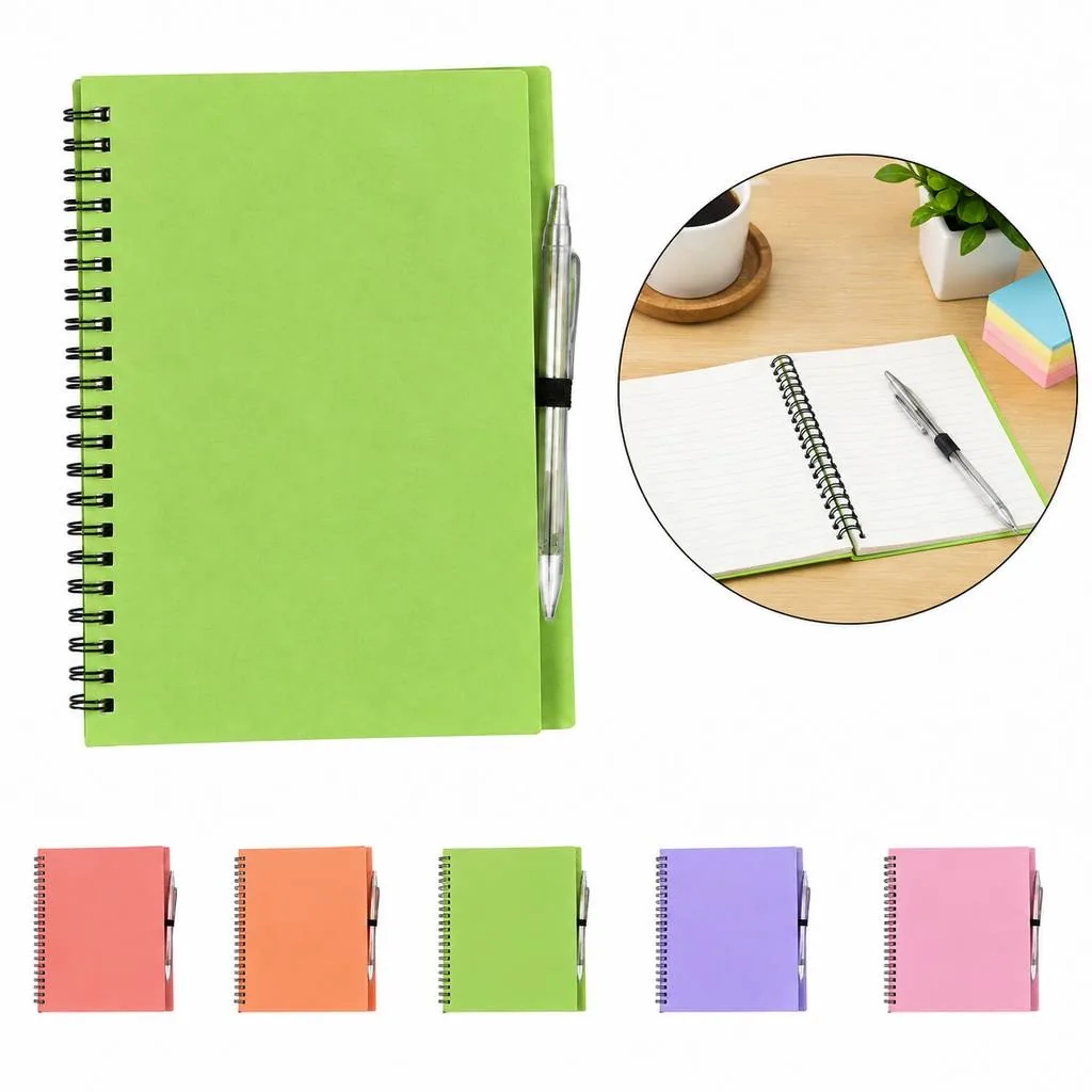 A5 Spiral Bound Notebook Set for Students 2