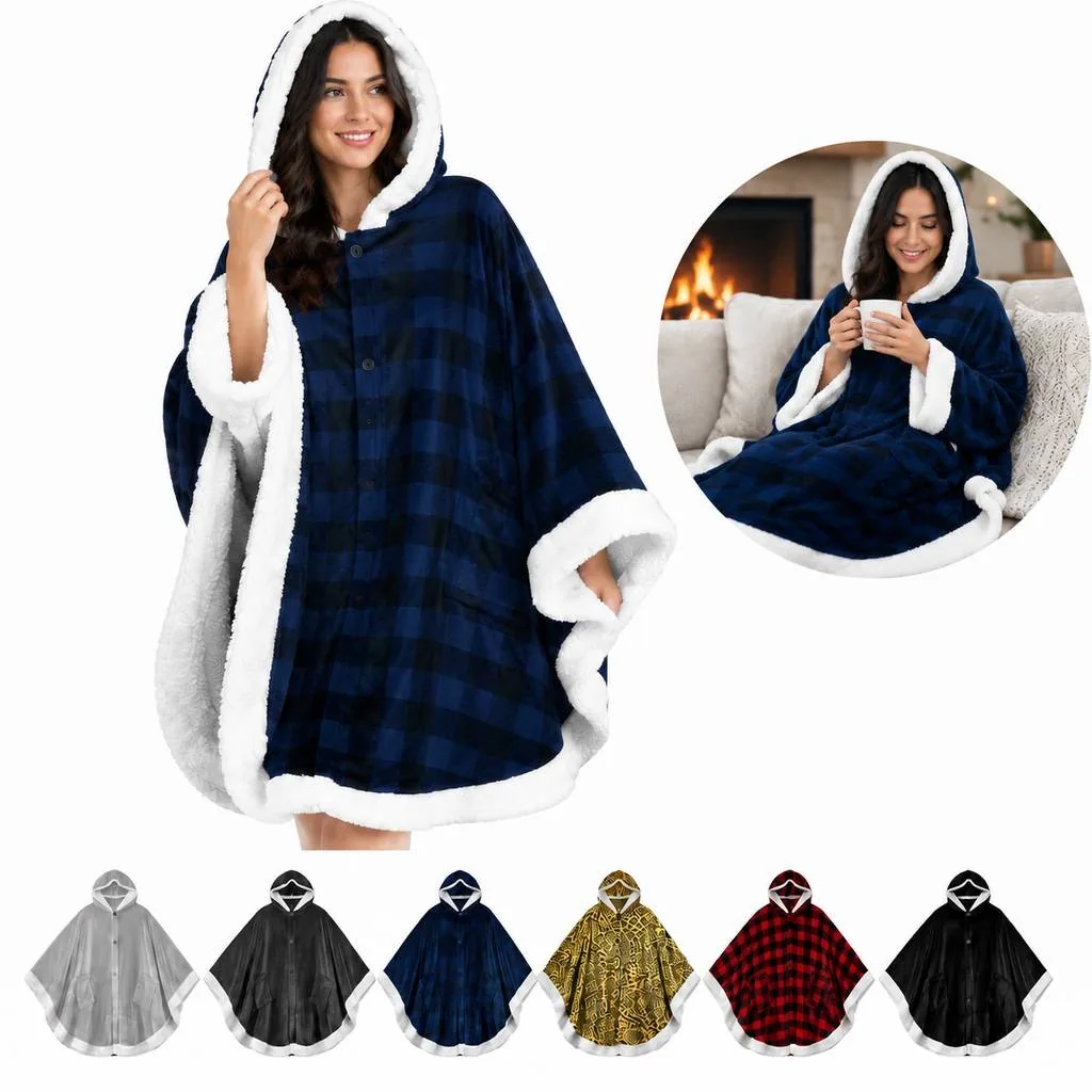 Oversized Hooded Blanket Sweatshirt for Cozy Lounging 2