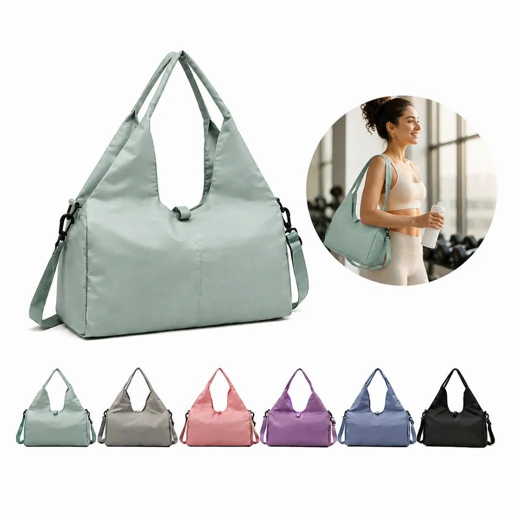 Water-Resistant Yoga Duffel Bag for Gym and Travel 2
